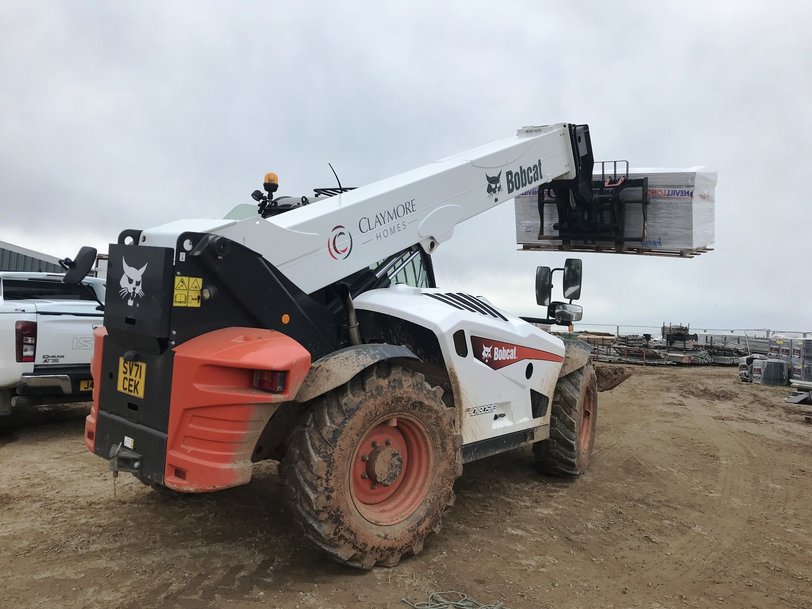 Claymore Homes Purchases Six Bobcat 18 m Telehandlers